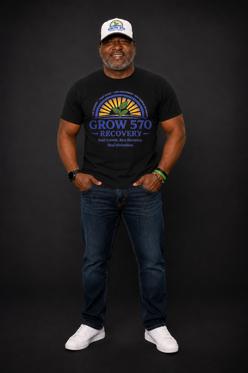 Grow 570 Recovery shirt front view